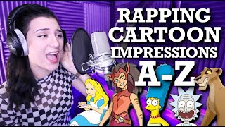 Alphabet Aerobics  CARTOON IMPRESSIONS RAP take 2 [upl. by Blinny]