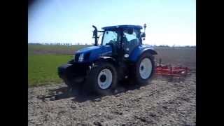 New holland T6155agregatowanie nowym nabytkiem Polik 2013 [upl. by Veda212]