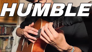 Kendrick Lamar  HUMBLE  Percussive Guitar Cover [upl. by Mizuki960]