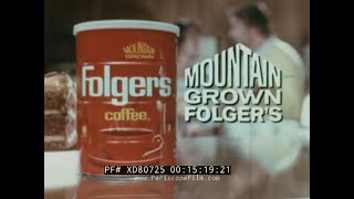 1970s TV COMMERCIAL COMPILATION FOLGERS COFFEE FOSTER FARMS HERTZ RENTACAR GILLETTE XD80725 [upl. by Anelah]