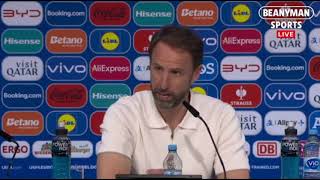 Gareth Southgate post match interview England vs Switzerland Euro 2024 garethsouthgate euro2024 [upl. by Isaak575]