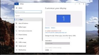 Windows 10  How To Change Screen Resolution and Size [upl. by Waugh]