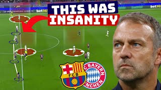 How Flick Destroyed The Bayern Machine  Tactical Analysis  Barcelona 41 Bayern Munich [upl. by Atinihs217]