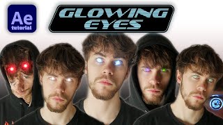 INSANE Glowing Eyes After Effects Tutorial FREE PLUGIN [upl. by Alyakim76]