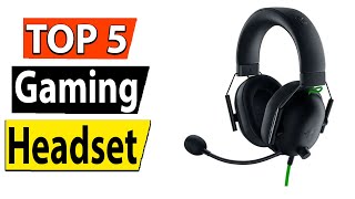 TOP 5 BEST Gaming Headset Review 2024 [upl. by Aistek]