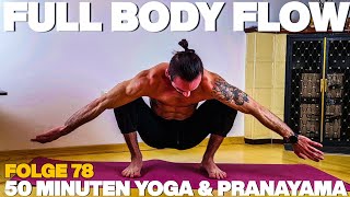 🧘‍♂️50 Minuten Full Body Yoga Flow Mit Atemmeditation [upl. by Roselia291]