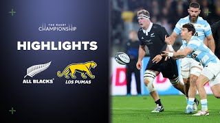 HIGHLIGHTS  All Blacks v Argentina  Wellington 2024 [upl. by Kyriako597]