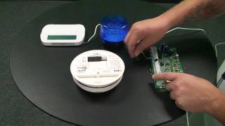 How To Wire A Smoke Detector To An Alarm Control Panel [upl. by Ephraim]