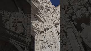 Manueline Archivolt of the South Portal of the Jerónimos Monastery 4K Lisbon [upl. by Akelahs297]