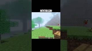 Nostalgia resumida em vídeo minecraft edit nostalgia music melancolia [upl. by Airamas]