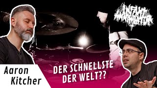 ÜBERMENSCHLICH  Schlagzeuglehrer REAGIEREN auf INFANT ANNIHILATOR  Cuntcrusher [upl. by Conners331]