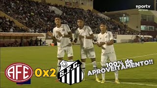 MAIS UM GOLAÇO  Santos 2x0 Ferroviária  Gols  Copinha 2022 [upl. by Drawdesemaj]