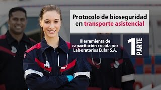 Protocolo de bioseguridad en transporte especial de pacientes en ambulancia TAB 14 [upl. by Hazem347]