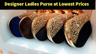 Wholesale Designer latest Ladies Purse Clutches Handbags Sling Bags Market  Sadar Bazar Delhi [upl. by Jordan]