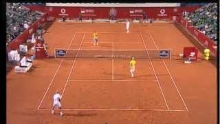 McEnroe Nastase In 2012 Bucharest Exhibition Highlights [upl. by Aivonas]