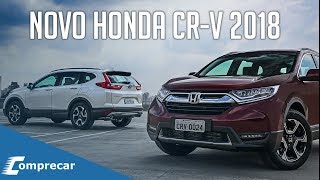 Lançamento Novo Honda CRV 2018 [upl. by Eimmat]