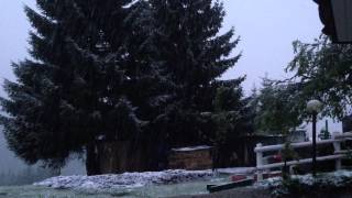 24 maggio 2013 nevica a Dosoledo [upl. by Jamesy]