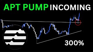 APTOS APT NEXT BIG PUMP TO 20 my exact entry🚀 [upl. by Garlaand]