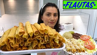 Flautas de pollo 😍🙈  Esta Receta Te Va A Gustar [upl. by Webber]