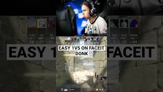 Donk smurfing on FACEIT [upl. by Chema]