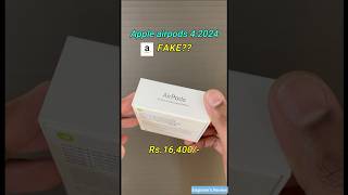 Fake Airpods Scam EXPOSED Amazon Sent Me Counterfeit airpods apple unboxing new trending [upl. by Rock]