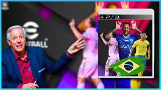 KIT PTBR  NARRAÇÃO E MENU PARA O NOVO VR PATCH BLES eFOOTBALL 2024 PS3 [upl. by Bonacci72]