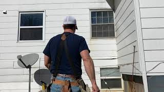 Masonite siding repairs using alternative products [upl. by Eetse]