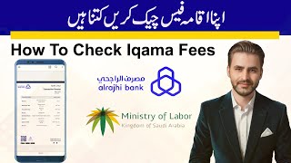 How to Check Iqama Fees 2023  How to Check Maktab Amal Fees 2023  Iqama Fees Kesa Check Karen [upl. by Hound]