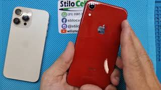 Transformando iPhone XR em iPhone 14 troca da carcaça adaptação [upl. by Ianahs705]