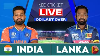 India Vs Sri Lanka 3rd ODI Match Score amp Commentary  IND vs SL ODI Match Highlight  Last Over [upl. by Atteyram86]