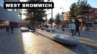 WEST BROMWICH VIRTUAL WALK PART 1  TOWN AND CITY WALKS [upl. by Jacobine]