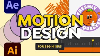 Motion Design for Beginners  Illustrator amp After Effects Animation Tutorial [upl. by Leboff863]