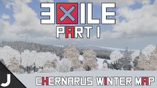 ArmA 3 Exile Mod  Part 1  Chernarus Winter Map [upl. by Attolrac]