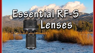 Two Essential RFS Lenses That You Want to Own RFS 1018 and the RFS 18150 [upl. by Suraved335]