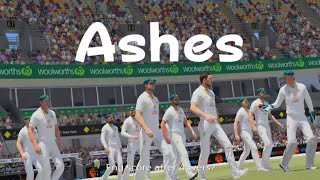 Ashes  Eng vs Aus at Gabba Australia test cricket [upl. by Eidnam]