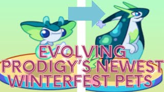 EVOLVING PRODIGYS NEWEST WINTERFEST PETS [upl. by Jacquenette]