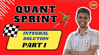 Integral Solutions Previous Year Questions  Part 1 Sprint  PYQs from 2017  2023  CAT 2024 [upl. by Otti]