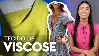 Tecidos de Viscose Conheça os Benefícios e as principais Roupas que você pode Costurar com Viscose [upl. by Aiken]