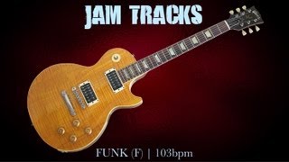 Funk Guitar Backing Track F  MegaBackingTracks [upl. by Aztirak99]