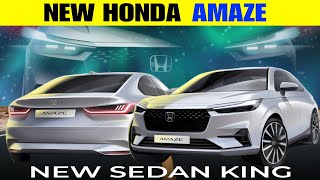 Upcoming new Honda AMAZE new Sedan king with ADAS system 🔥 [upl. by Attlee]