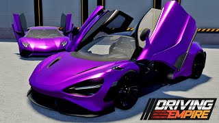 I BUILT BOURGISTS MCLAREN 720S in Roblox Driving Empire [upl. by Kaete221]