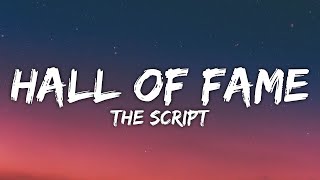 The Script  Hall Of Fame Lyrics [upl. by Isidora]