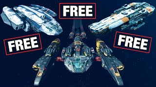 Starfield  THREE Ships in ONE Place Best location for free ships [upl. by Sewole]