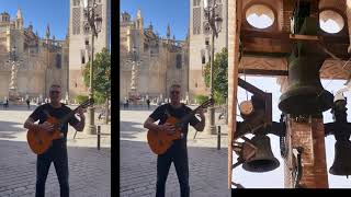 Cathedral Bells of Sevilla Spain [upl. by Llertnek]