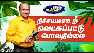 நிச்சயமாக நீ வெட்கப்பட்டுப்போவதில்லை  Paraloga Manna  BroSRJeyaseelan  04112024 [upl. by Lusty155]