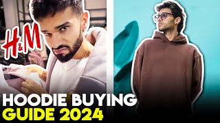 How To Buy HOODIES in 2024  FULL GUIDE  sizing fit fabrics GSM colors graphics  BeYourBest [upl. by Fairley520]