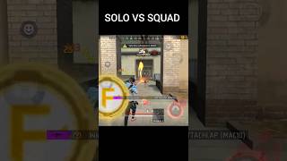 INSTAGAMER 😍 Fastest Finish 🔥 Solo Vs Squad ⚡ freefire [upl. by Aronas121]