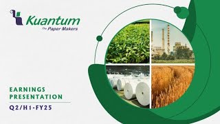 Kuantum Papers Ltd Conference call for Q2 FY 20242025 [upl. by Lubba]