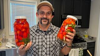 Pickled Tomatoes These Tomatoes will last for MONTHS [upl. by Dennis]