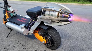 Jet Powered Scooter [upl. by Treiber]